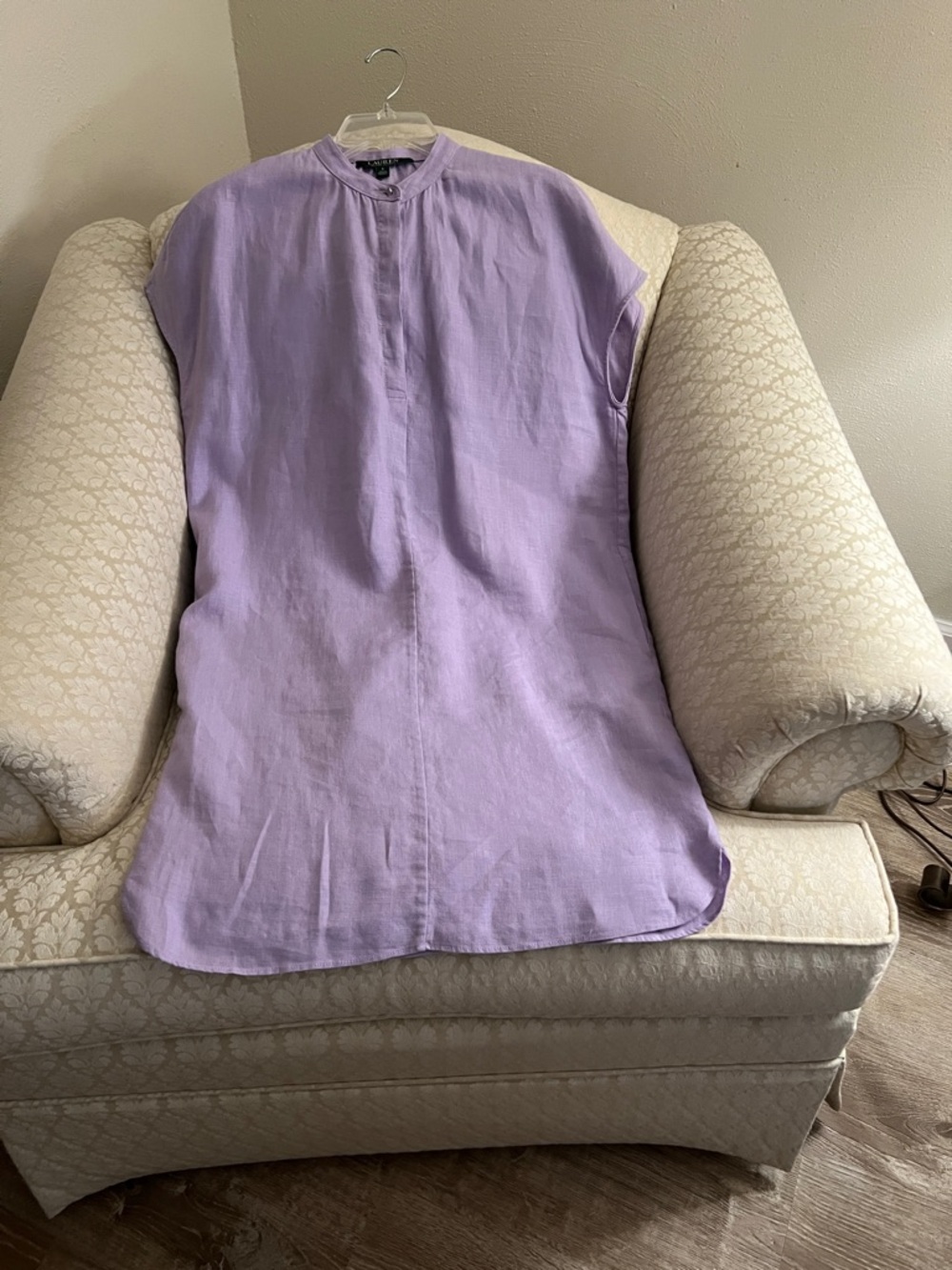 Lauren Ralph Lauren Lavender Midi Dress